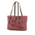 Bottega Veneta B Bottega Veneta Pink Calf Leather Intrecciato Marquise Flower Tote Italy