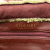 Chanel B Chanel Red Dark Red Suede Leather CC and Shearling Tote France