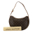 Louis Vuitton B Louis Vuitton Brown Monogram Canvas Canvas Monogram Croissant MM France