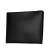 Saint Laurent AB Saint Laurent Black Calf Leather Grain de Poudre Zip Clutch Italy