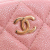 Chanel B Chanel Pink Caviar Leather Leather Quilted Caviar Zip Around Coin Pouch Spain