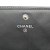 Chanel B Chanel Black Lambskin Leather Leather Lambskin Cambon Ligne Long Wallet Spain