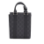 Gucci AB Gucci Black Coated Canvas Fabric Mini GG Supreme Web Satchel Italy