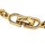 Christian Dior B Dior Gold Gold Plated Metal CD Chain Bracelet Italy