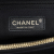 Chanel B Chanel Black Lambskin Leather Leather Chevron Tote Bag Italy