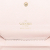 Valentino B Valentino Pink Light Pink Calf Leather Rockstud skin Small Wallet Italy