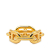 Hermès B Hermès Gold Gold Plated Metal Chaine d'Ancre Scarf Ring France