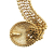 Chanel B Chanel Gold Gold Plated Metal Angel Chain Belt France