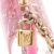 Louis Vuitton AB Louis Vuitton Pink Resin Plastic Inclusion Speedy Pomme D'Amour Bag Charm France