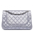 Chanel B Chanel Purple Calf Leather Jumbo Classic Metallic skin Double Flap Italy