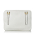 Fendi B Fendi White Lambskin Leather Leather Upside Down Zucca Italy