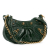 Balenciaga AB Balenciaga Green Dark Green Calf Leather Crocodile Embossed Le Cagole Mini Italy