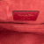 Christian Dior B Dior Red Bordeaux Calf Leather Mini Saddle Italy