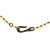 Chanel B Chanel Gold Gold Plated Metal Camellia Pendant Necklace France