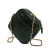 Chanel B Chanel Black Lambskin Leather Leather CC Lambskin Diamond Clutch with Chain Italy