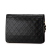 Chanel B Chanel Black Lambskin Leather Leather CC Quilted Lambskin Single Flap France