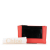 Chloé B Chloé Pink with Black Calf Leather Alice Clutch Italy