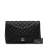 Chanel B Chanel Black Lambskin Leather Leather Maxi Classic Lambskin Single Flap Italy