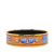 Hermès AB Hermès Orange with Gold Enamel Other Wide Brazil Feather Bangle 62 Austria