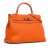 Hermès AB Hermès Orange Calf Leather Togo Kelly II Retourne 35 France