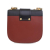 Prada B Prada Brown with Black Calf Leather City and Saffiano Cahier Crossbody Italy