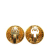 Chanel B Chanel Gold Gold Plated Metal Clip On Earrings France