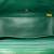 Chanel B Chanel Green Patent Leather Leather Mini Square Classic Patent Single Flap France