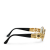 Fendi B Fendi Gold Resin Plastic Oval Eyeglasses Italy