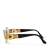 Fendi B Fendi Gold Resin Plastic Oval Eyeglasses Italy