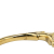 Hermès AB Hermès Gold Gold Plated Metal Tete de Cheval Horse Bangle France