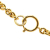 Chanel B Chanel Gold Gold Plated Metal CC Pendant Necklace France