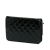 Chanel B Chanel Black Patent Leather Leather Quilted Patent Brilliant Wallet On Chain Italy