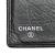 Chanel B Chanel Black Calf Leather Quilted Aged skin Cambon Ligne Bifold Wallet France