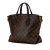 Louis Vuitton B Louis Vuitton Brown Monogram Canvas Canvas Monogram Flower Zipped Tote PM France