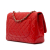 Chanel B Chanel Red Lambskin Leather Leather Jumbo Classic Lambskin Single Flap Italy