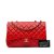 Chanel B Chanel Red Lambskin Leather Leather Jumbo Classic Lambskin Single Flap Italy