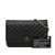 Chanel B Chanel Black Lambskin Leather Leather CC Chevron Lambskin Wallet On Chain Italy