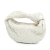 Bottega Veneta AB Bottega Veneta White Lambskin Leather Leather Mini Intrecciato Jodie Italy