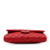 Chanel AB Chanel Red Lambskin Leather Leather Quilted Lambskin Flap Clutch with Chain Italy