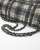 Chanel Nylon Tweed Printed Flap Bag