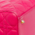 Christian Dior B Dior Pink Lambskin Leather Leather Medium Lambskin Cannage Lady Dior Italy