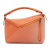 Loewe B LOEWE Orange Calf Leather Small Bicolor Puzzle Bag Spain