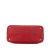 Prada B Prada Red Saffiano Leather Lux Dome Bag Italy