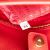 Prada B Prada Red Saffiano Leather Lux Dome Bag Italy