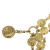 Chanel AB Chanel Gold Gold Plated Metal Multi Strand CC Medallion Charm Bracelet France