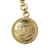 Chanel AB Chanel Gold Gold Plated Metal Multi Strand CC Medallion Charm Bracelet France