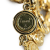 Chanel AB Chanel Gold Gold Plated Metal Multi Strand CC Medallion Charm Bracelet France