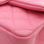 Chanel Pink Mini Rectangular Lambskin Top Handle Single Flap Italy