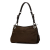 Prada B Prada Brown Dark Brown Nylon Fabric Tessuto Shoulder Bag Italy