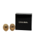 Chanel B Chanel Gold Gold Plated Metal CC Clip On Earrings France